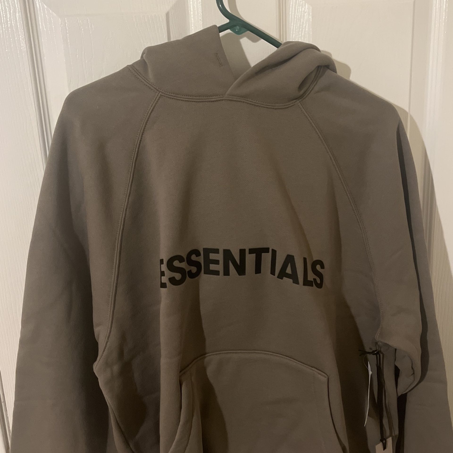 Fear Of God Essentials Hoodie Cement Size Small And Large Available,All Products : American Fashion Style Bags On Sale