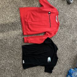 Champion Sweater & Shirt 