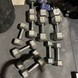 💪 FULL DUMBBELL SET  (Everything Included!)