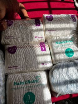 Baby diapers size 1