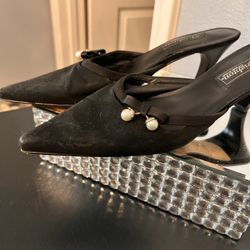 Mule Wedge Heel