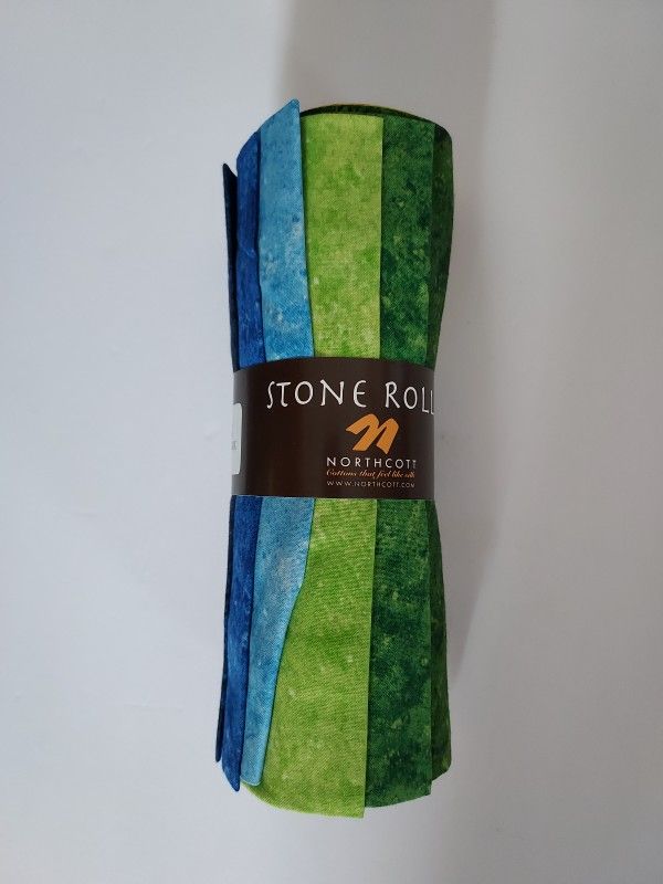 Northcott Stonehenge Fat Quarters Fabric Bundle "Crayon Box" 12 Pieces NEW
