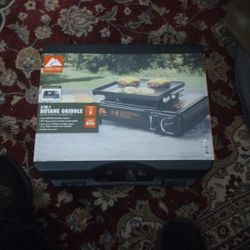 2 In 1 Butane Griddle Or Single Burner