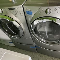 Set lavadora y secadora eléctrica