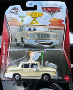 Disney Pixar Cars Brad Winmiler Die-Cast Mattel
