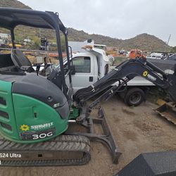 2018 deere 30g excavator 