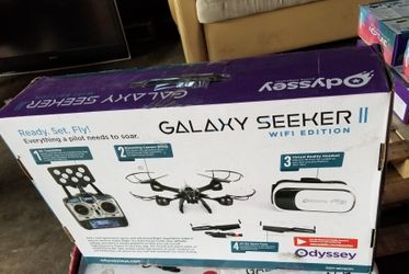 GALAXY SEEKER II DRONE WITH CAMERA AND VR HEADSET