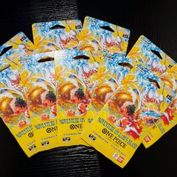 🔥 LOT OF 10 ONE PIECE CARD GAME BOOSTERS – ADVENTURE ON KAMI’S ISLAND (OP15-EB04) 🔥