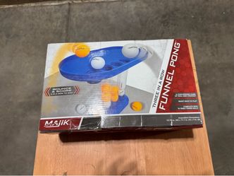 Majik Three in a Row Funnel Pong Game