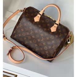 LV Boudelier 30 With Crossbody Strap 