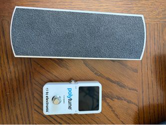 Guitar volume and tuner pedals