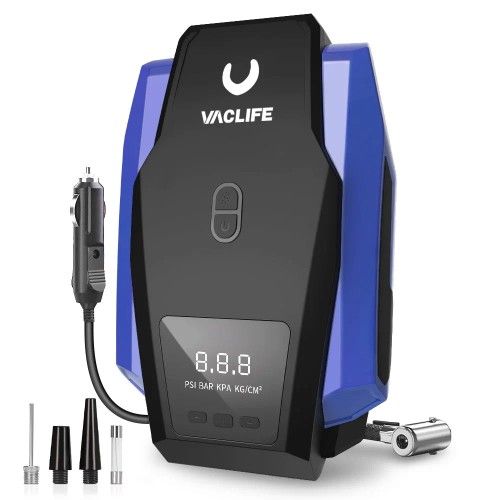 Portable Air Compressor Car Tire Inflator Electric Pump Auto 12V
