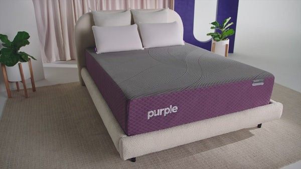 🔥LAST ONE! Purple Restore plus Queen Size Mattress, Like New!