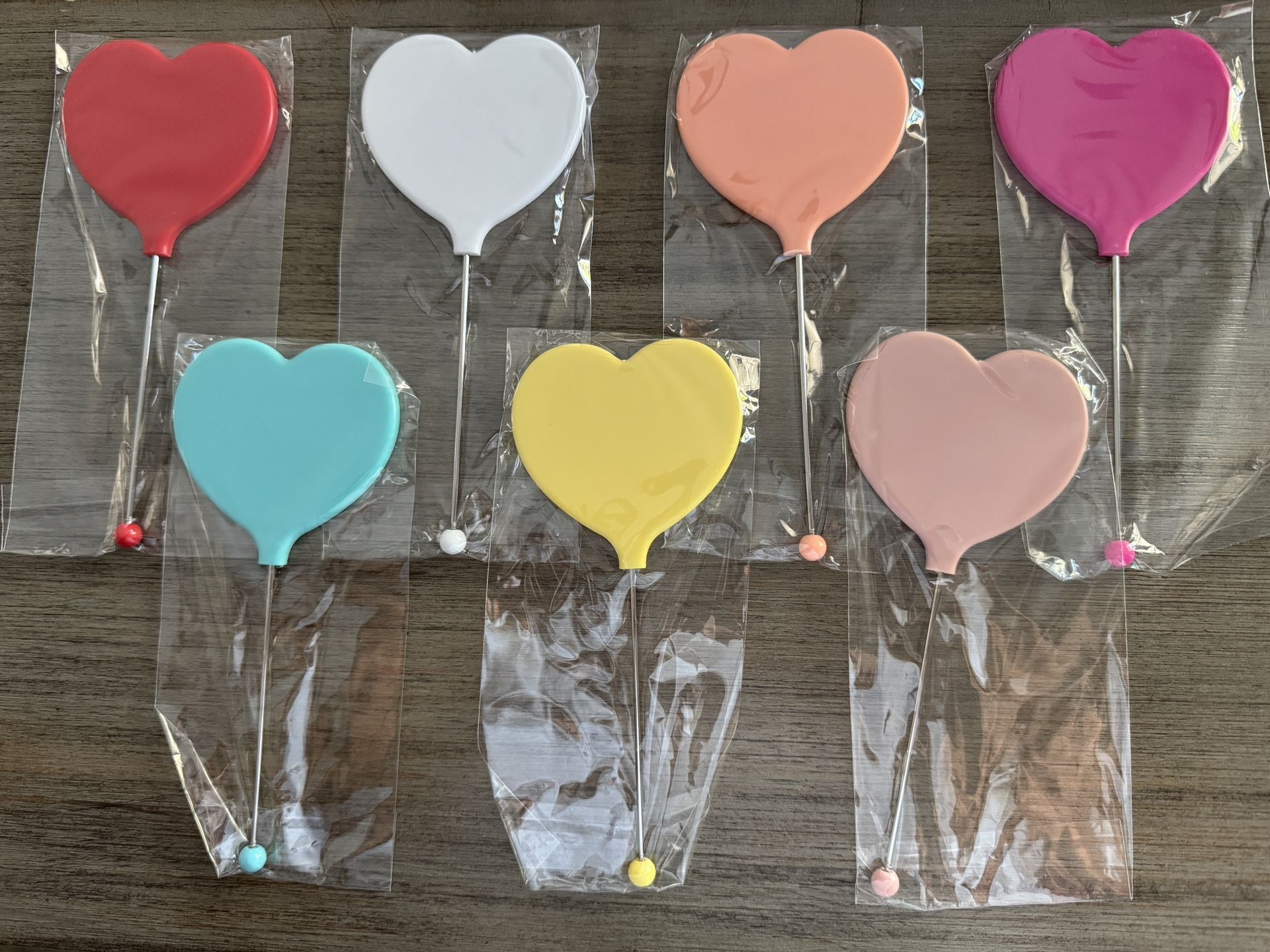 $1.50 each Beadable Items Heart Mirrors Wax Pens DIY or Crafting 