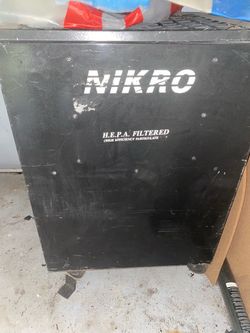 4 pieces of commercial drying and restoration equipment