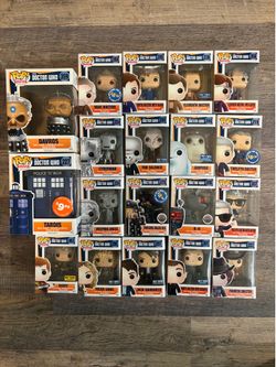 Vaulted Doctor Who Funko Pop Collection - 19 Pops - $300 (Lot Only)
