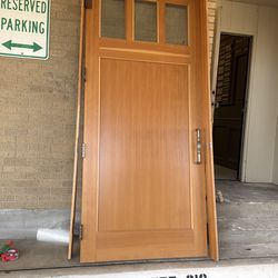 Solid door