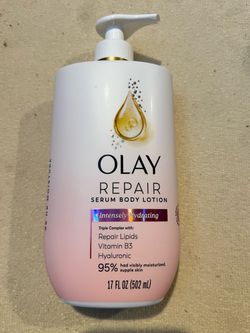 New unopened Olay Repair Serum Body Lotion 17 oz