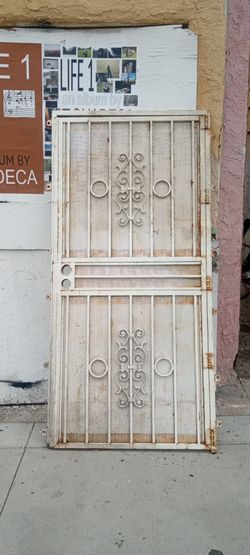 Vintage heavy duty security door