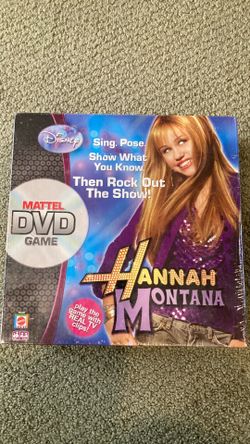 Mattel Hannah Montana dvd game
