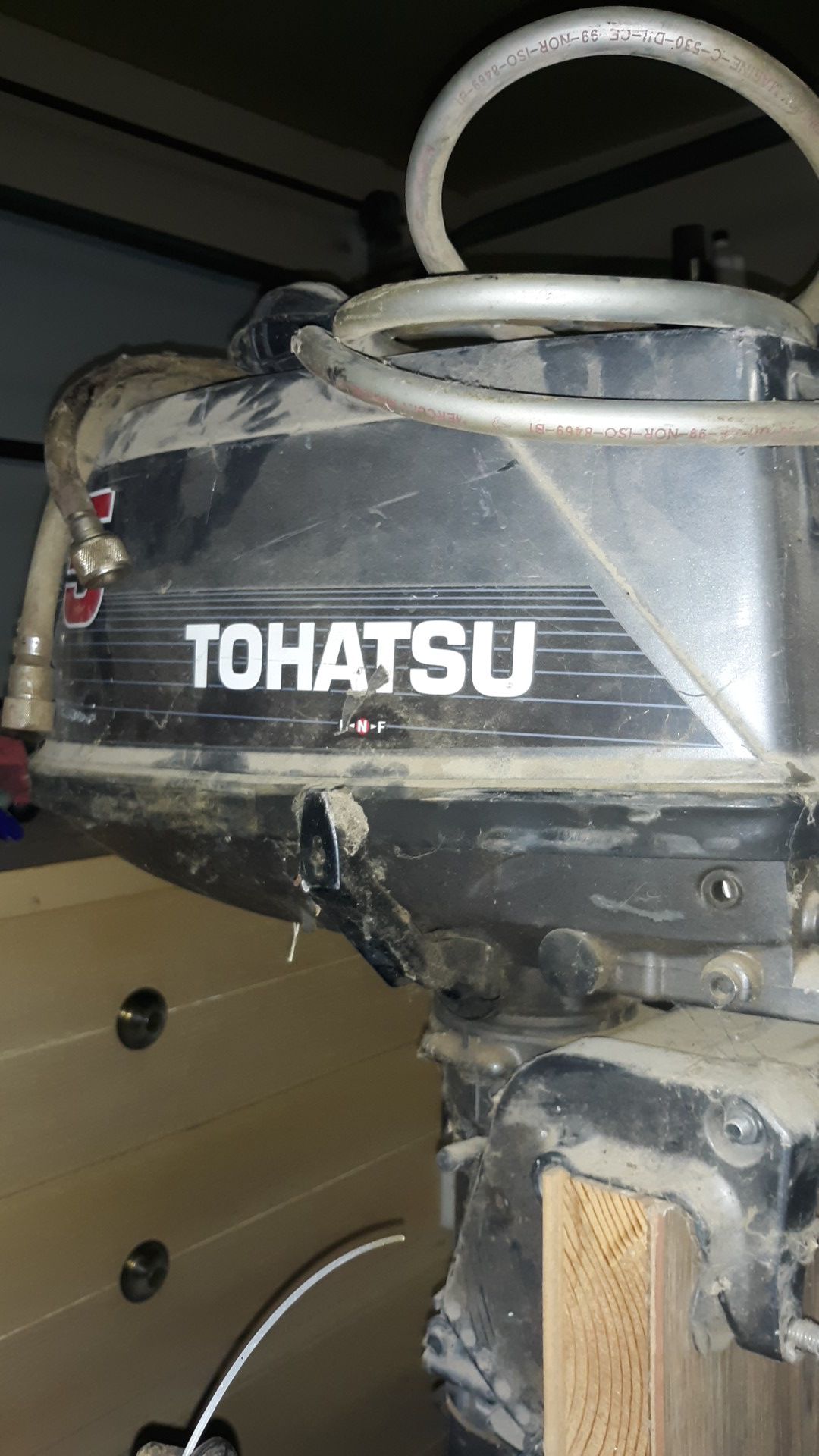 Tohatsu M5B 369 5hp outboard motor