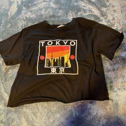 tokyo crop top shirt 