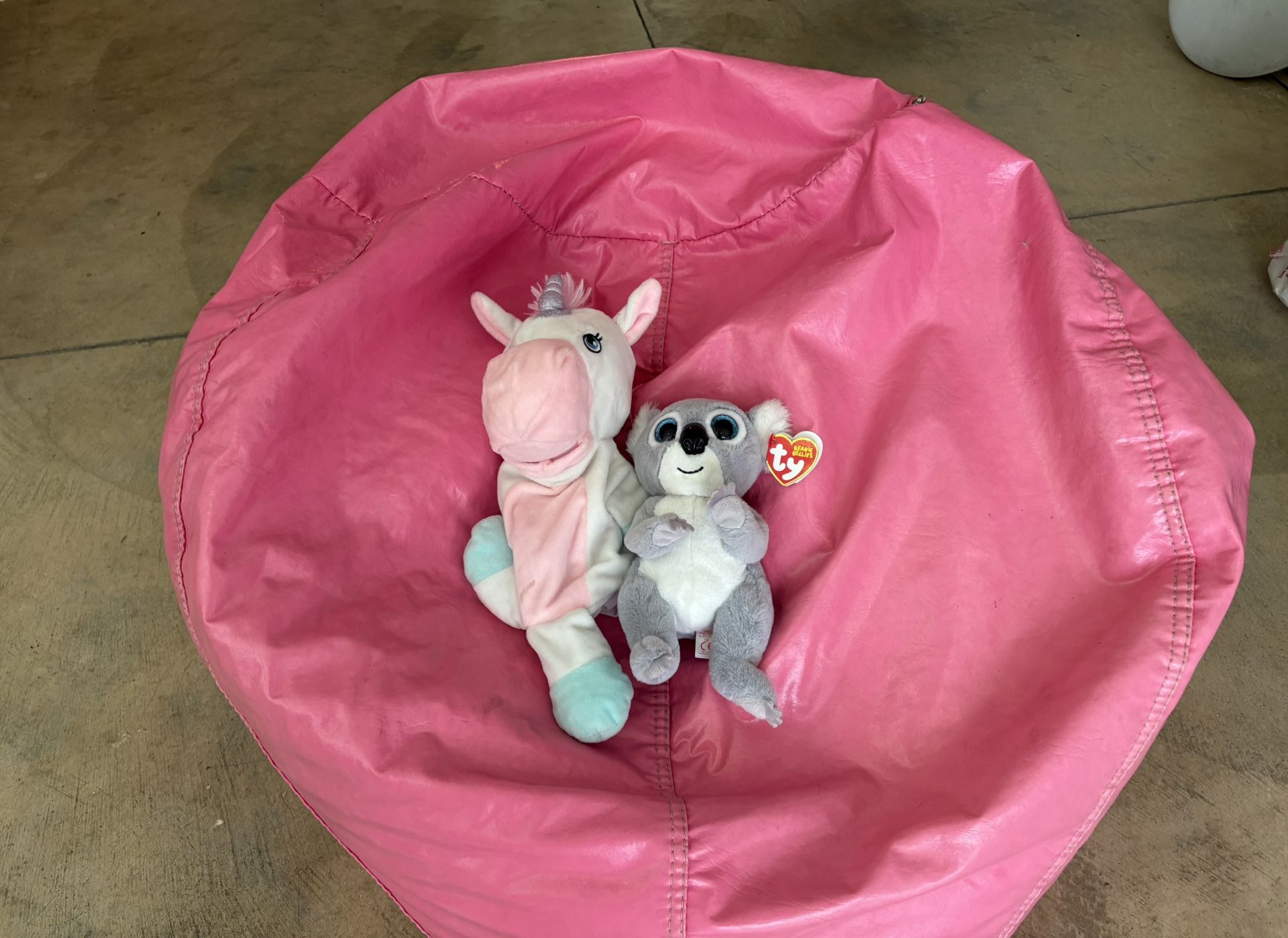 Pink Beanbag