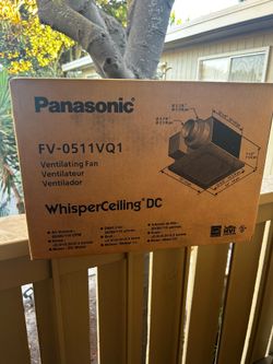 Panasonic whisper ceiling DC