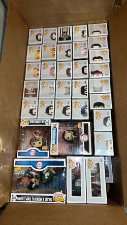 Funko Pop! Lot (Demon Slayer, OP, JJK, Naruto, etc.)