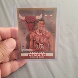 Scottie Pippen Fleer 92,93 Basketball Card 