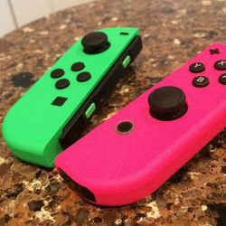 Splatoon Nintendo Switch Joy Cons