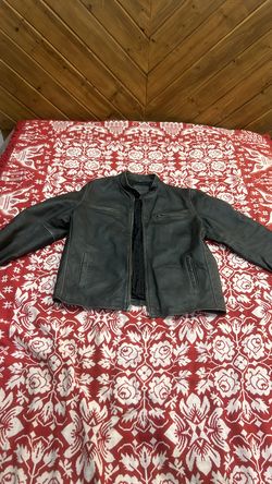 Y2K Real Leather Jacket