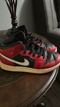 Red and Black Jordans