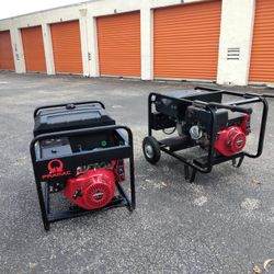 $1450  Each  Commercial  HONDA GENERATORS 5000 Watts Running  Both Like Brand New