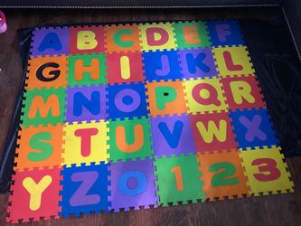 ABC foam puzzle mat
