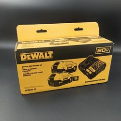 New Dewalt 2 Batteries 5ah And A Charger