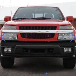 04-12 Chevrolet Colorado GMC Canyon From Bumper Bar Black Steel Heavy Duty 