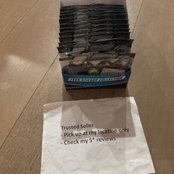 Pokemon Pokémon black bolt SV10.5 3-Pack Tech Sticker Collection - display case of 12