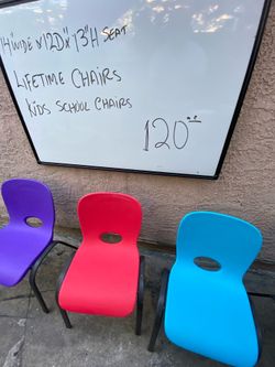 Lifetime kids chairs