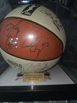 All star women signed ball