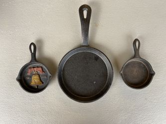 VTG Mini Cast Iron Skillets-Larger one perfects for individual cookie/brownie