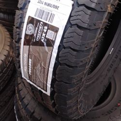 New Set Of Tires 265 70 16 All Terrain 