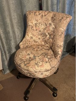Floral Desk chair