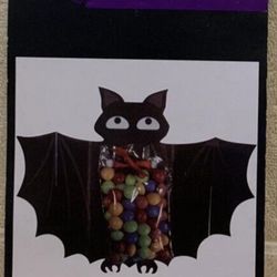 Halloween Bat Treat Bags
