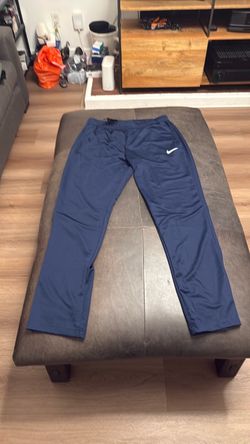 Nike Navy Blue Track Pants Size Large in Womens