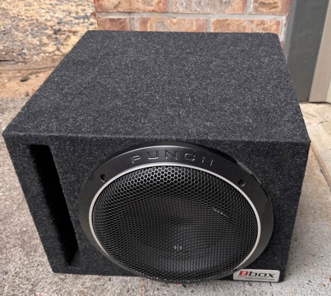 Rockford Fosgate 10” Subwoofer With Box