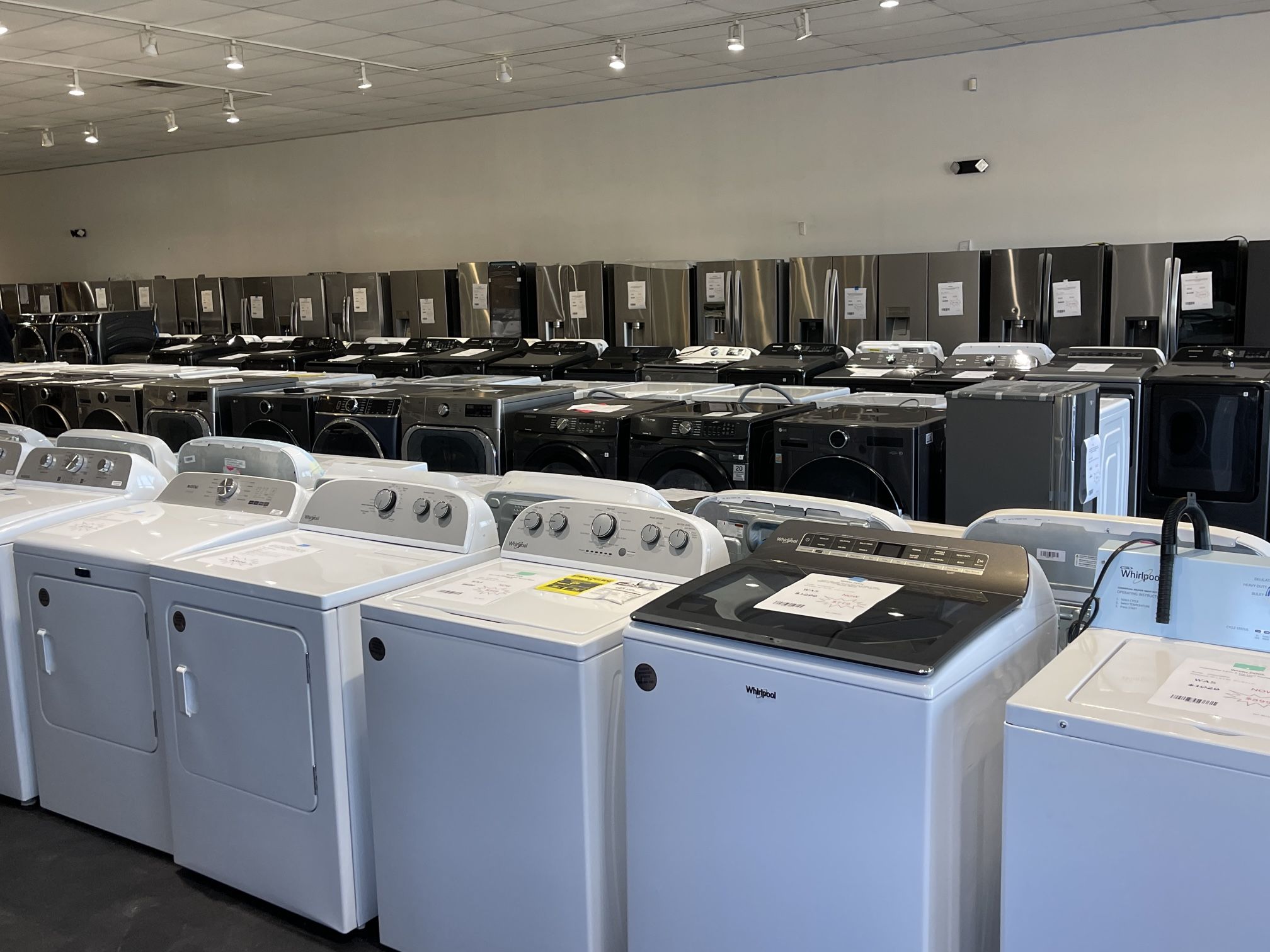 🧊Refrigerators, 🔥Stoves, ♨️Microwaves, 💦Dishwashers, 🌊Washers, 🌞Dryers ...