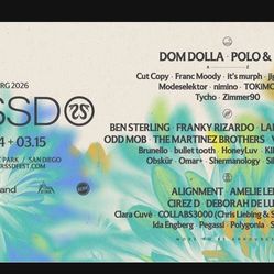CRSSD tickets.