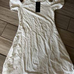 White Dress Size S/M