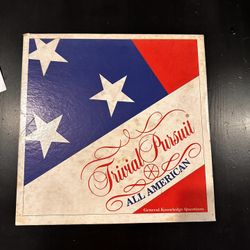 Vintage Trivia Pursuit Game